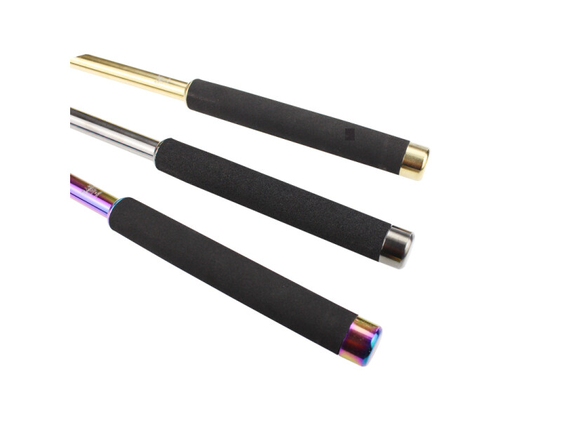 High-quality sponge handle expandable baton BT21G028 gold